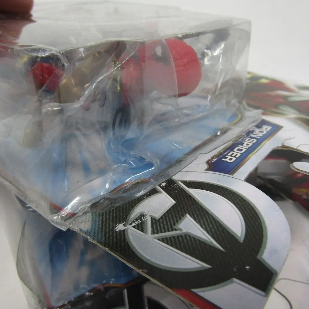 Marvel Avengers Iron Spider & Iron Man Action Figures Hasbro New In Package Lot
